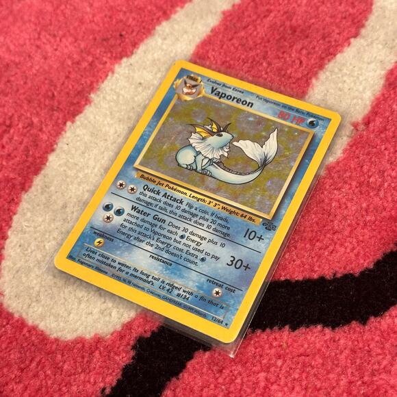 Vaporeon 12 – Pokémon TCG Jungle – As Pictured - Picture 3 of 6